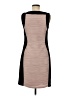 Dana Buchman Color Block Tan Cocktail Dress Size 8 - photo 2