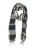 Plush Checkered-gingham Gray Blue Scarf One size - photo 1