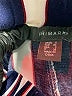 Primark 100% Viscose Stripes Blue Casual Pants Size 2 - photo 4