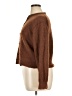 Zara 100% Polyester Brown Long Sleeve Blouse Size XL - photo 5