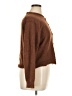 Zara 100% Polyester Brown Long Sleeve Blouse Size XL - photo 4