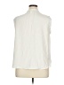 Remade 100% Polyester Ivory Sleeveless Blouse Size 1X - photo 2