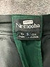 Nirmooha 100% Viscose Color Block Green Casual Pants Size S - photo 7