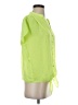 Abbeline 100% Polyester Green Short Sleeve Blouse Size XS - photo 4
