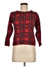 Laura Ashley Plaid Red Cardigan Size M - photo 1