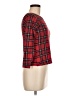 Laura Ashley Plaid Red Cardigan Size M - photo 4