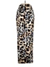 Cameo 100% Polyester Animal Print Blue Casual Pants Size XS - photo 2