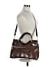 Milly Animal Print Brown Leather Satchel One size - photo 2