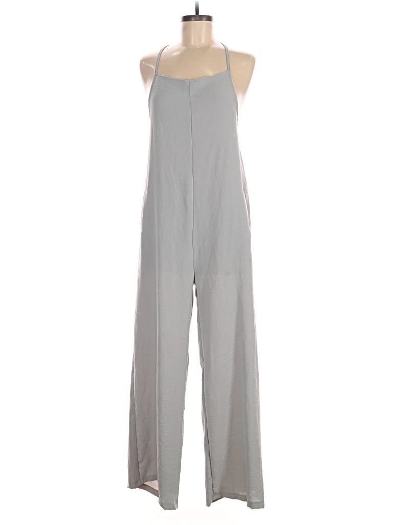 Pre-owned Unbranded Jumpsuit In Gray