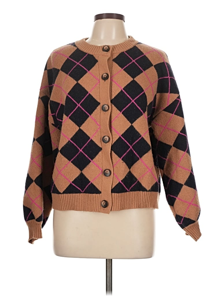Pre-owned Boden Cardigan Sweater In Brown