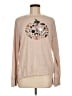 Way to Celebrate! Graphic Tan Pullover Sweater Size M - photo 1
