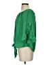 Vine & Love 100% Polyester Green 3/4 Sleeve Blouse Size S - photo 5