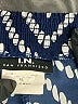 I.N. San Francisco 100% Polyester Chevron-herringbone Blue Shorts Size XL - photo 3
