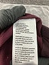 Rafaella Solid Burgundy Active Pants Size XL - photo 8