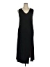 Unbranded Solid Black Casual Dress Size XL (estimated) - photo 1
