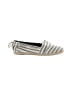 Nautica Stripes Gray Ivory Flats Size 6 - photo 1