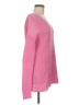 Gap 100% Cotton Solid Pink Pullover Sweater Size M - photo 4