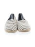 Nautica Stripes Gray Ivory Flats Size 6 - photo 2