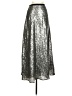 Corey Lynn Calter 100% Polyester Metallic Silver Formal Skirt Size 0 - photo 1