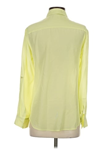 Ann Taylor Long Sleeve Silk Top (view 2)