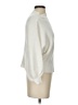 Line & Dot Solid Ivory Turtleneck Sweater Size S - photo 4