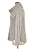 AB Studio 100% Acrylic Silver Turtleneck Sweater Size XL - photo 5