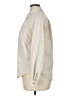 Unbranded Solid Ivory Long Sleeve Button-Down Shirt Size XL (estimated) - photo 5