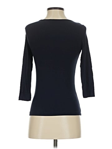 Wrap 3/4 Sleeve Top (view 2)