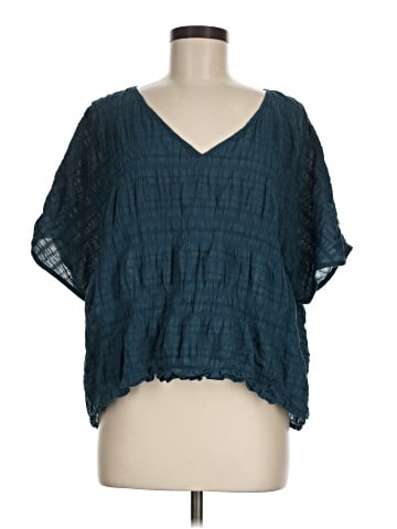 Natural Life Short Sleeve Blouse (view 1)