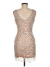 Forever 21 100% Polyester Silver Cocktail Dress Size M - photo 2