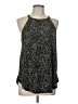 Olivia Grey Black Sleeveless Blouse Size L - photo 1