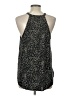 Olivia Grey Black Sleeveless Blouse Size L - photo 2