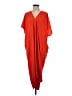 Shein 100% Polyester Orange Casual Dress Size S - photo 1