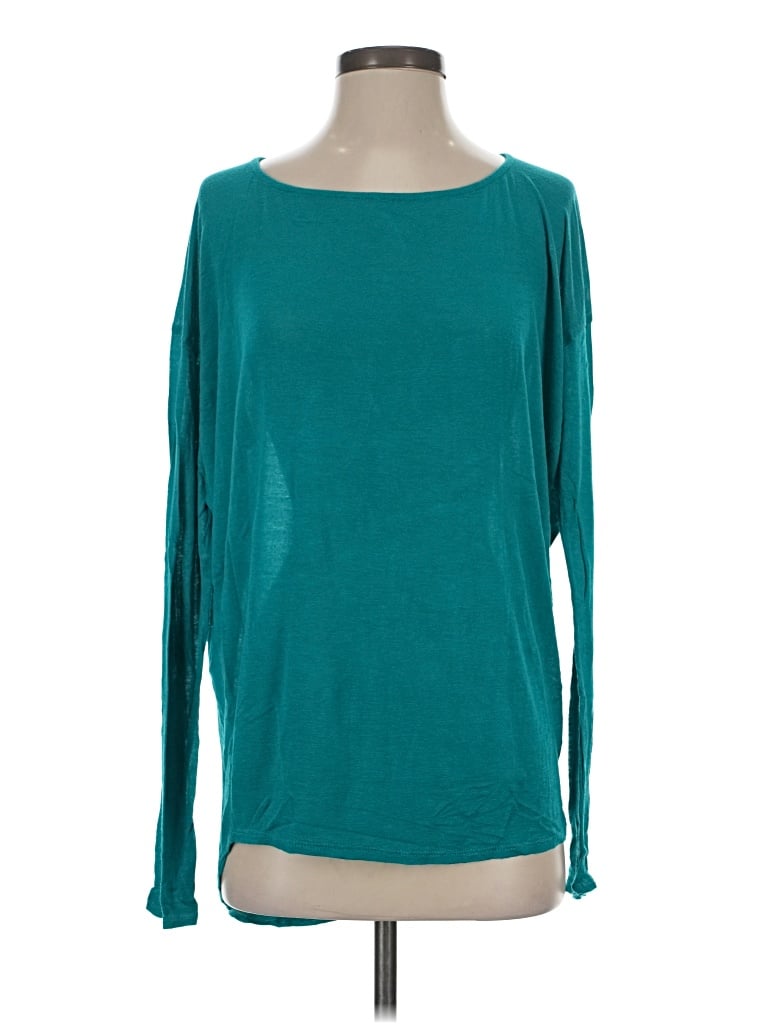 Pre-owned Mi Ami 3/4 Sleeve T-shirt In Teal