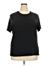 H&M 100% Cotton Solid Black Active T-Shirt Size XXL - photo 1