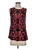 Merona 100% Polyester Red Sleeveless Blouse Size XS - photo 1
