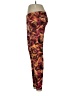 No Boundaries 100% Polyester Paisley Burgundy Leggings Size M - photo 5