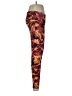 No Boundaries 100% Polyester Paisley Burgundy Leggings Size M - photo 4