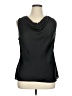Worthington 100% Polyester Black Sleeveless Blouse Size XL - photo 1