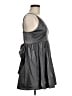 Mustard Seed Metallic Gray Black Cocktail Dress Size L - photo 4