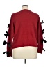 Lola 100% Polyester Red Pullover Sweater Size XL - photo 2