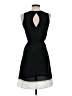 Maurices 100% Polyester Solid Black Casual Dress Size XS - photo 2
