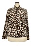 Dittos 100% Polyester Animal Print Brown Pullover Sweater Size 2X - photo 1