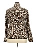Dittos 100% Polyester Animal Print Brown Pullover Sweater Size 2X - photo 2