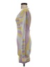 Superdown Graphic Yellow Cocktail Dress Size XS - photo 5