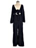 Madewell Polka Dots Blue Jumpsuit Size 4 - photo 2