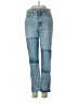 Gap Color Block Blue Jeans Size 2 - photo 1