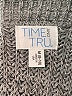 Time and Tru 100% Acrylic Metallic Gray Pullover Sweater Size M - photo 7