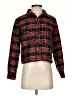 Ann Taylor LOFT Outlet 100% Polyester Plaid Red Cardigan Size XXS - photo 1