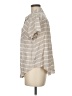 Torrid Stripes Tan Short Sleeve Button-Down Shirt Size Med Plus (00) - photo 5